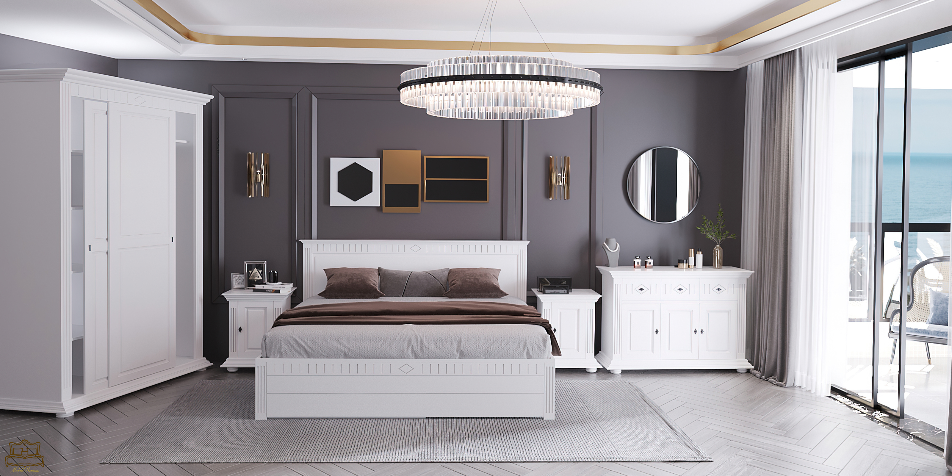 4 idei de design alb de dulap modern pentru 2022 pentru un spațiu curat și minimalist
